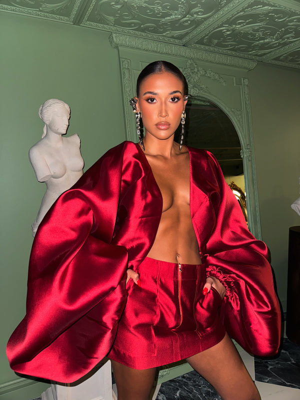 La Coda Jacket Royal Red