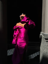 Solarino Dress Fuchsia  Pink