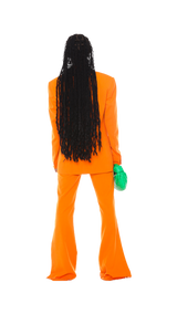 Uomo Suit Jacket Orange