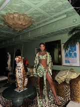 Rio Robe Long Amalfi Print