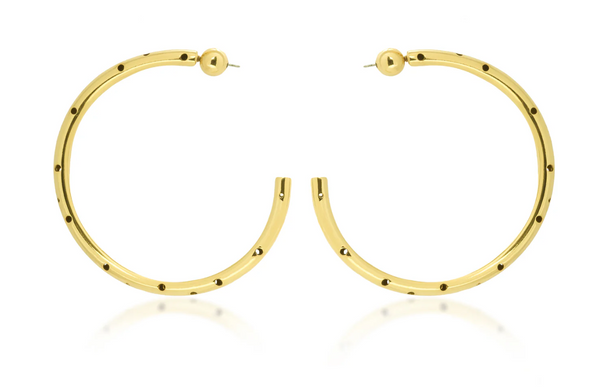 Paula Mendoza Big Tube Hoops