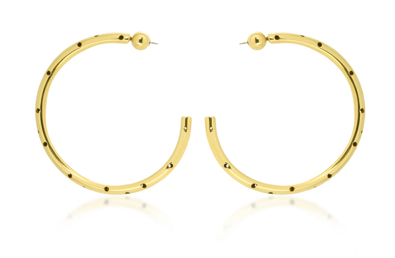 Paula Mendoza Big Tube Hoops