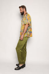 Miami Silk Shirt Yellow Rolando