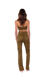 Tulum Bralette Gold Zebra