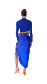 Desnudo Skirt Cobalt Blue