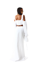 Tulum Skirt Long white