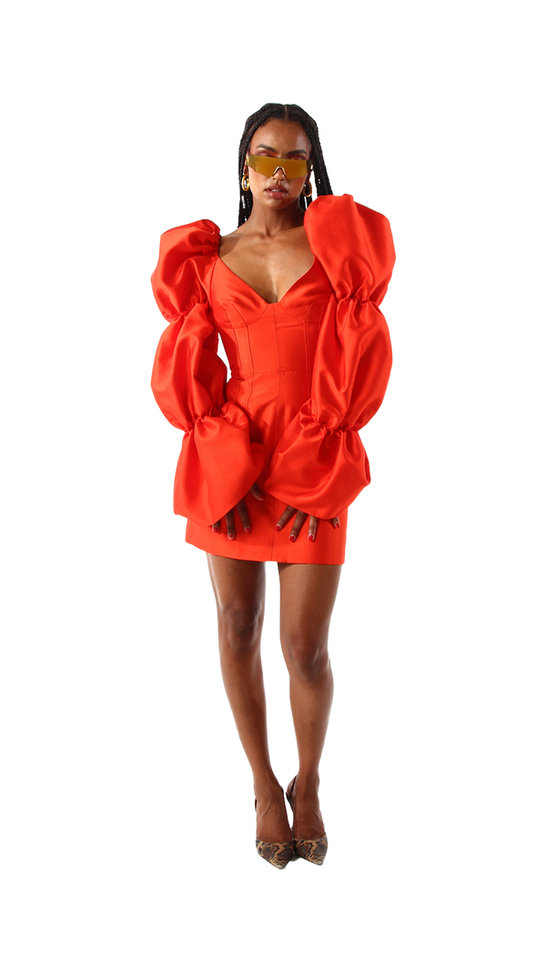 Solaro Dress Coral