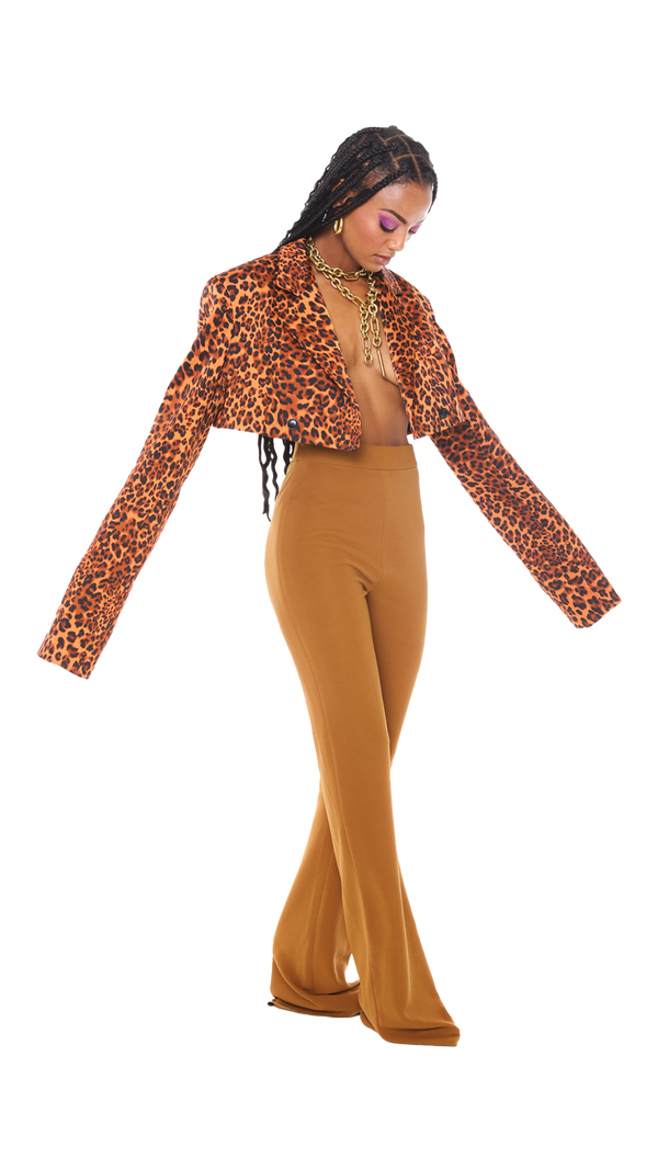 Tulum Flare Pants Brown