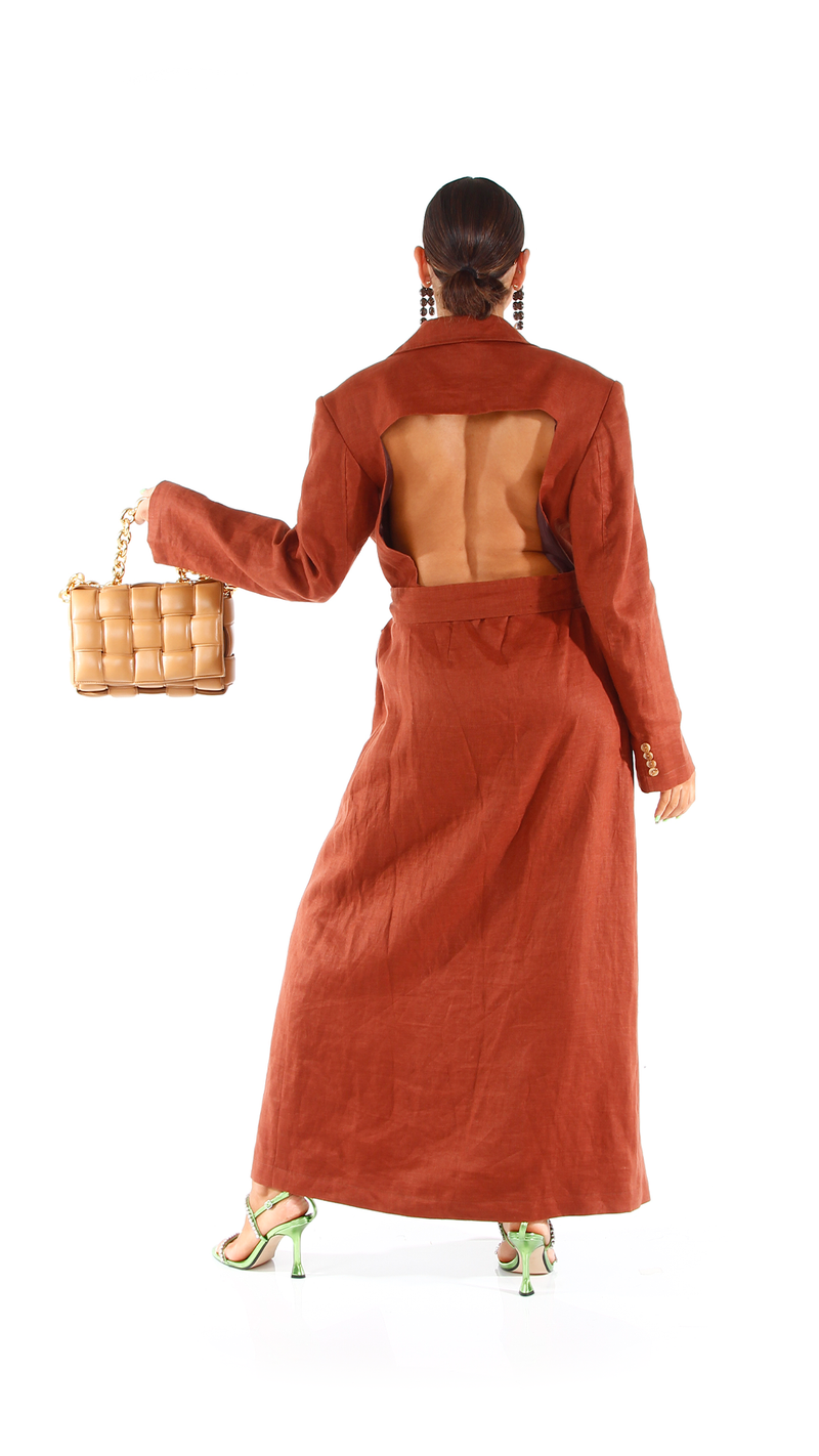Nico Coat Linen