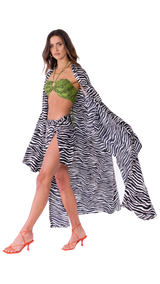 Tulum Mini Skirt Zebra