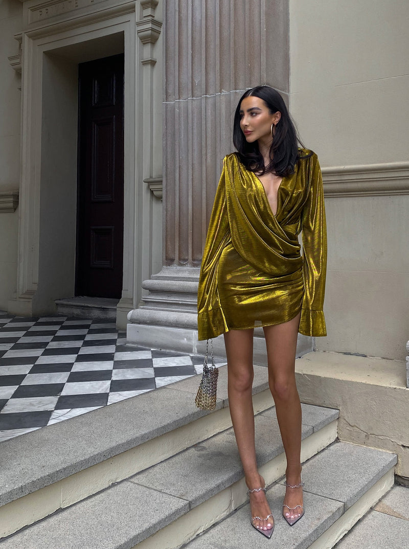 Nilo Dress 2.0 Liquid Gold